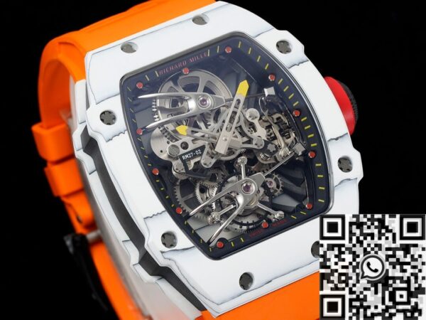 Richard Mille RM27-02 Watch Tourbillon Orange Strap RM Factory