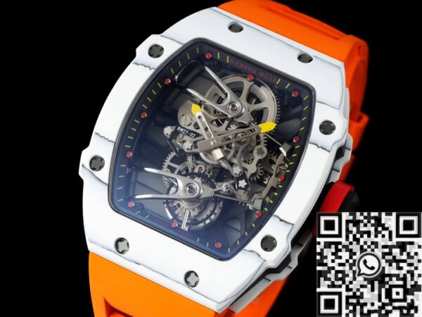 Richard Mille RM27-02 Watch Tourbillon Orange Strap RM Factory