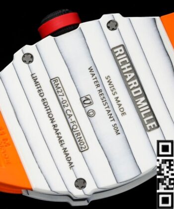 Richard Mille RM27-02 Watch Tourbillon Orange Strap RM Factory