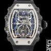 RM Factory RM21-01 Richard Mille Tourbillon Blue Dial Watch
