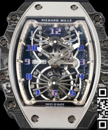 Richard Mille RM21-01 Tourbillon White Watch RM Factory