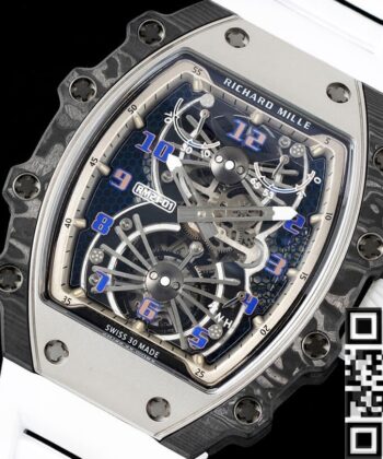 Richard Mille RM21-01 Tourbillon White Watch RM Factory