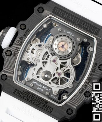 Richard Mille RM21-01 Tourbillon White Watch RM Factory