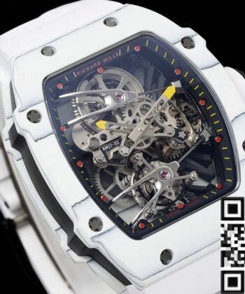 Richard Mille RM27-02 Tourbillon White Strap Watch RM Factory
