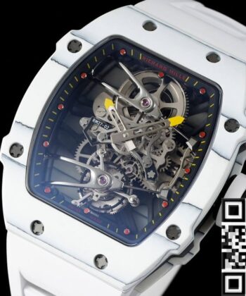 Richard Mille RM27-02 Tourbillon White Strap Watch RM Factory