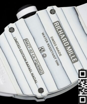 Richard Mille RM27-02 Tourbillon White Strap Watch RM Factory