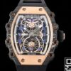 RM21-01 Tourbillon Black Strap Richard Mille Watch RM Factory