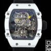 RM27-02 Watches Richard Mille Tourbillon Black Nylon Strap RM