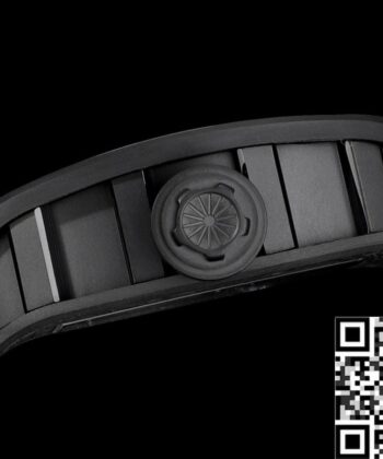 Replica Richard Mille RM052 Black Carbon Fiber Case YS Factory