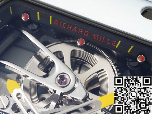 RM27-02 Watches Richard Mille Tourbillon Black Nylon Strap RM