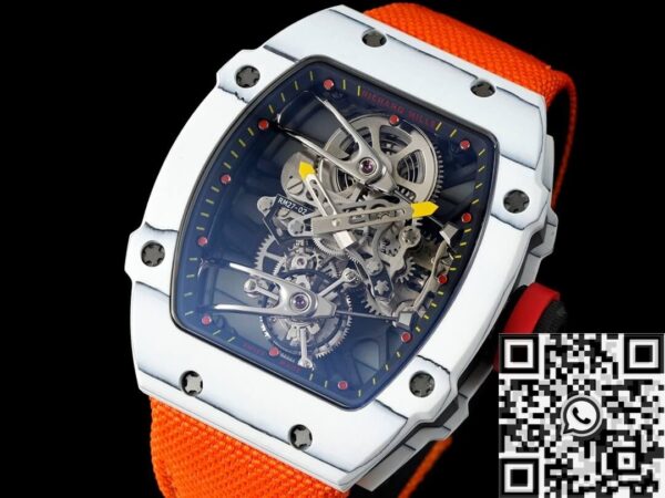RM Factory Watch Richard Mille RM27-02 Tourbillon Orange Nylon