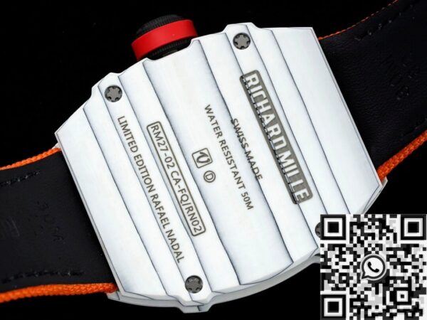 RM Factory Watch Richard Mille RM27-02 Tourbillon Orange Nylon