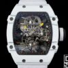 RM Factory Men Watch Richard Mille RM27-02 Tourbillon White