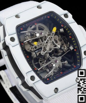 RM Factory Men Watch Richard Mille RM27-02 Tourbillon White