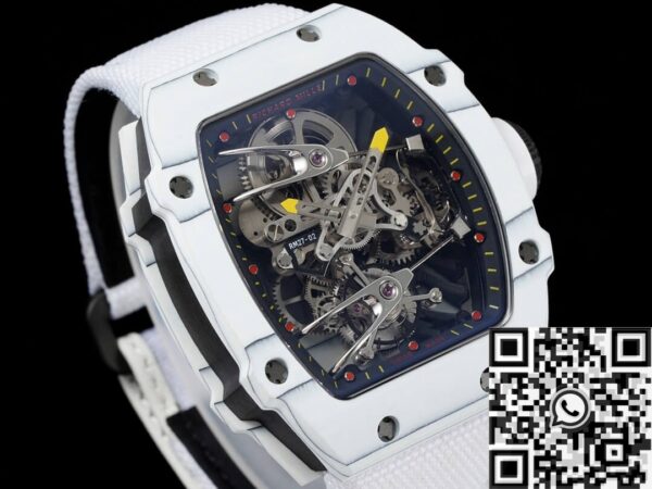 RM Factory Men Watch Richard Mille RM27-02 Tourbillon White