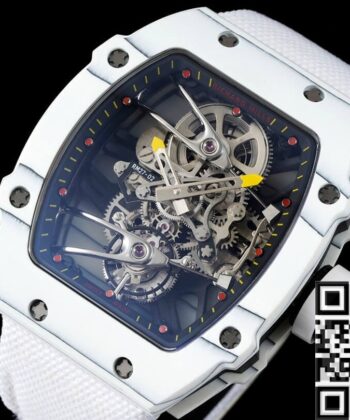 RM Factory Men Watch Richard Mille RM27-02 Tourbillon White