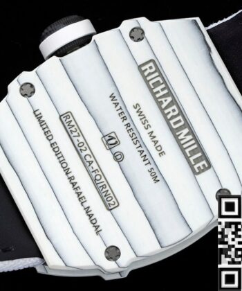 RM Factory Men Watch Richard Mille RM27-02 Tourbillon White
