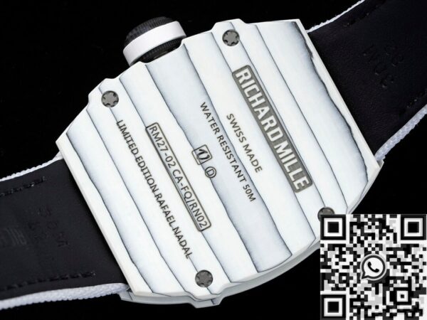 RM Factory Men Watch Richard Mille RM27-02 Tourbillon White