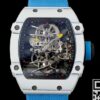 RM Factory RM27-02 Replica Richard Mille Tourbillon Blue Nylon