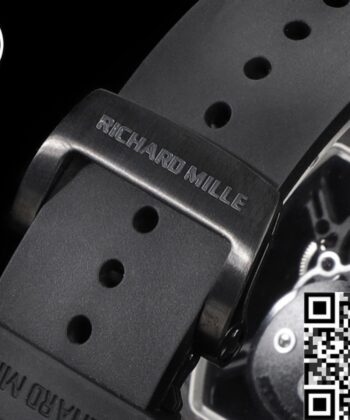 Replica Richard Mille RM052 Black Carbon Fiber Case YS Factory