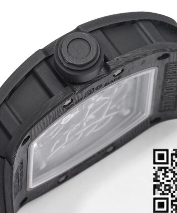 RM Factory RM055 Richard Mille Gold Bezel Carbon Fiber Case
