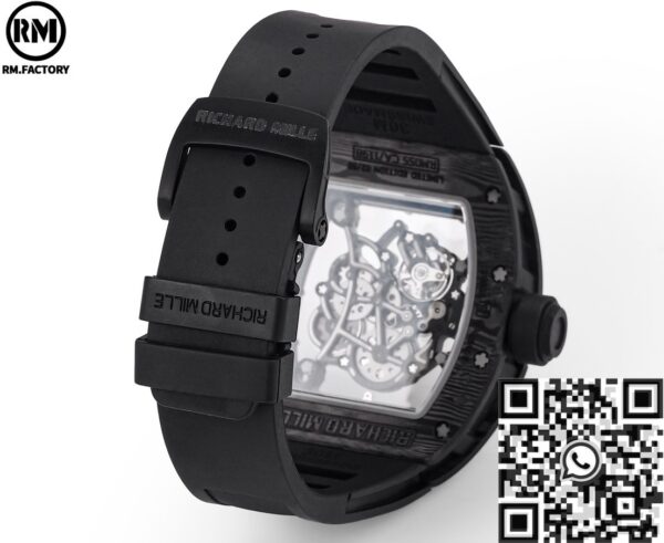 RM Factory RM055 Richard Mille Gold Bezel Carbon Fiber Case