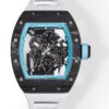Richard Mille RM055 Blue Bezel Carbon Fiber Case RM Factory