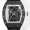 Richard Mille RM055 Watches Black Carbon Fiber Case RM