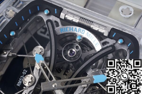 Richard Mille RM53-02 Crystal Case Watch RM Factory