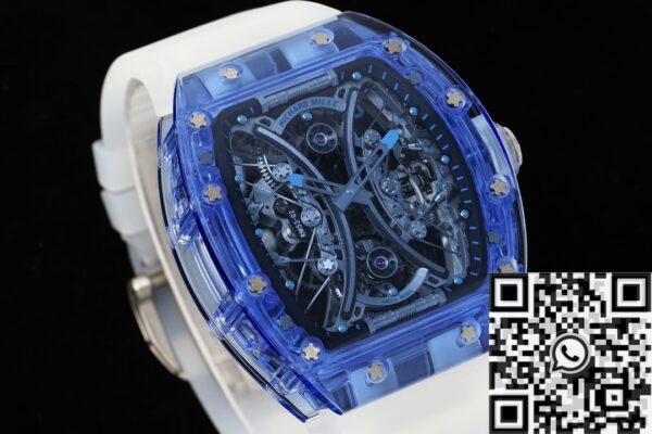 Richard Mille RM53-02 Watches Blue Crystal RM Factory
