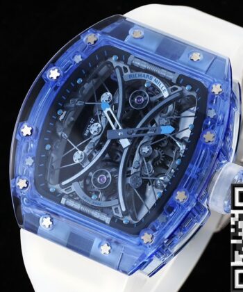 Richard Mille RM53-02 Watches Blue Crystal RM Factory