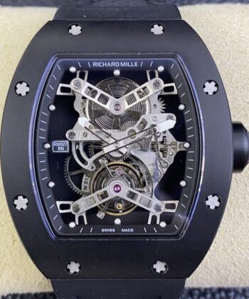 Richard Mille RM027 Black Titanium Tourbillon Watch YS Factory