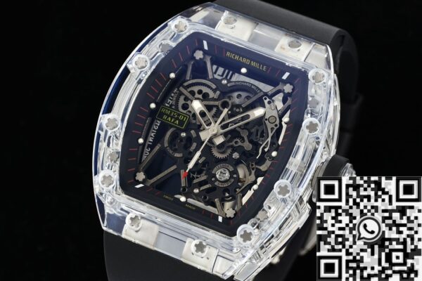 RM Factory RM35-01 Watches Richard Mille Black Dial Black Strap