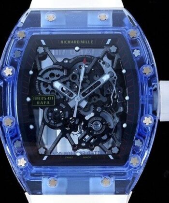 Richard Mille RM35-01 Watch Blue Crystal RM Factory