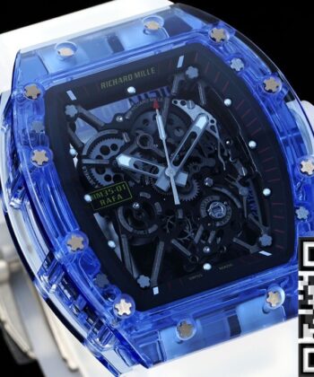 Richard Mille RM35-01 Watch Blue Crystal RM Factory