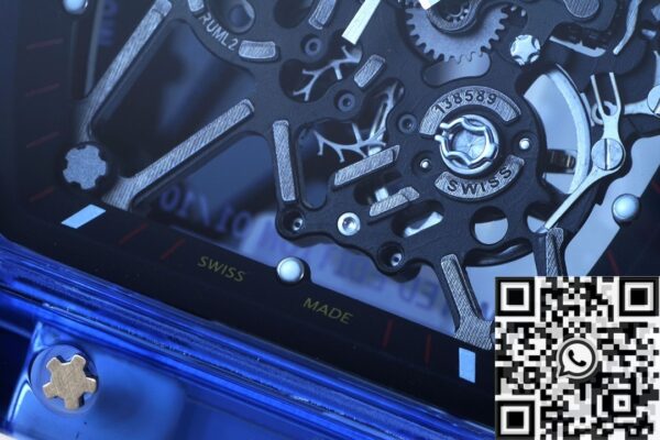 Richard Mille RM35-01 Watch Blue Crystal RM Factory