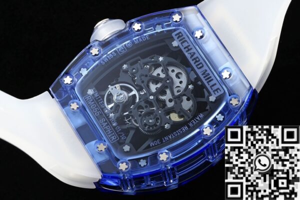 Richard Mille RM35-01 Watch Blue Crystal RM Factory