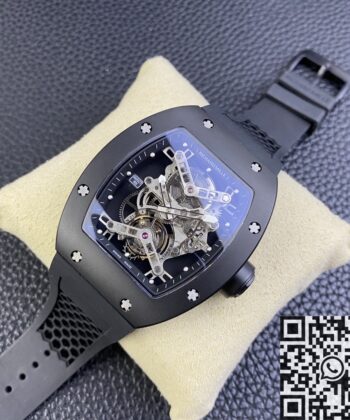 Richard Mille RM027 Black Titanium Tourbillon Watch YS Factory