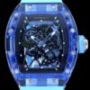 RM35-01 Blue Strap Richard Mille Blue Crystal Watch RM Factory