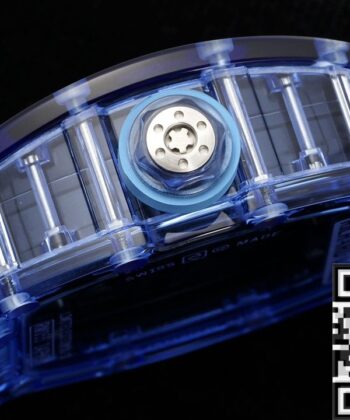 RM35-01 Blue Strap Richard Mille Blue Crystal Watch RM Factory