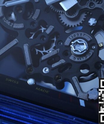 RM35-01 Blue Strap Richard Mille Blue Crystal Watch RM Factory