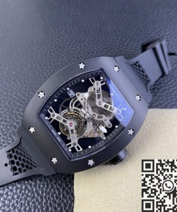 Richard Mille RM027 Black Titanium Tourbillon Watch YS Factory