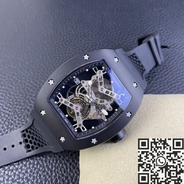 Richard Mille RM027 Black Titanium Tourbillon Watch YS Factory