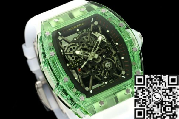 RM35-01 Green Crystal Richard Mille Watch RM Factory