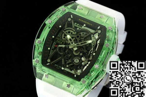 RM35-01 Green Crystal Richard Mille Watch RM Factory