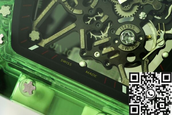 RM35-01 Green Crystal Richard Mille Watch RM Factory