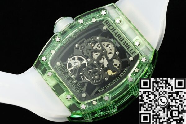 RM35-01 Green Crystal Richard Mille Watch RM Factory