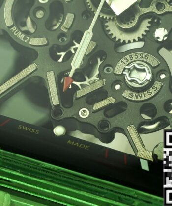 RM35-01 Richard Mille Green Crystal White Strap RM Factory