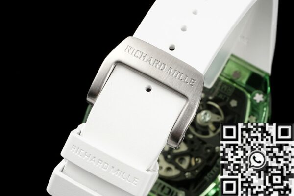 RM35-01 Richard Mille Green Crystal White Strap RM Factory