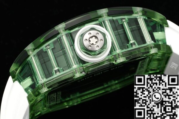RM35-01 Richard Mille Green Crystal White Strap RM Factory
